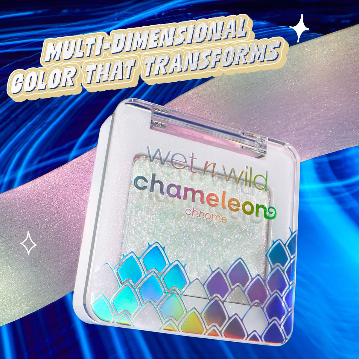 Chameleon Chrome Eyeshadow - Multi-Dimensional, Light-Shifting, Cruelty-Free, 0.04 Oz