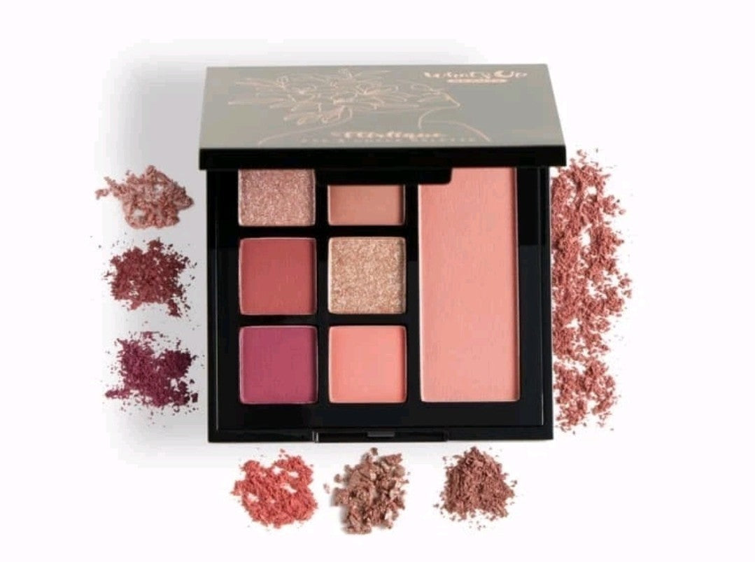 Eyeshadow & Blush Palette - Flirtique Makeup Set - New In Box