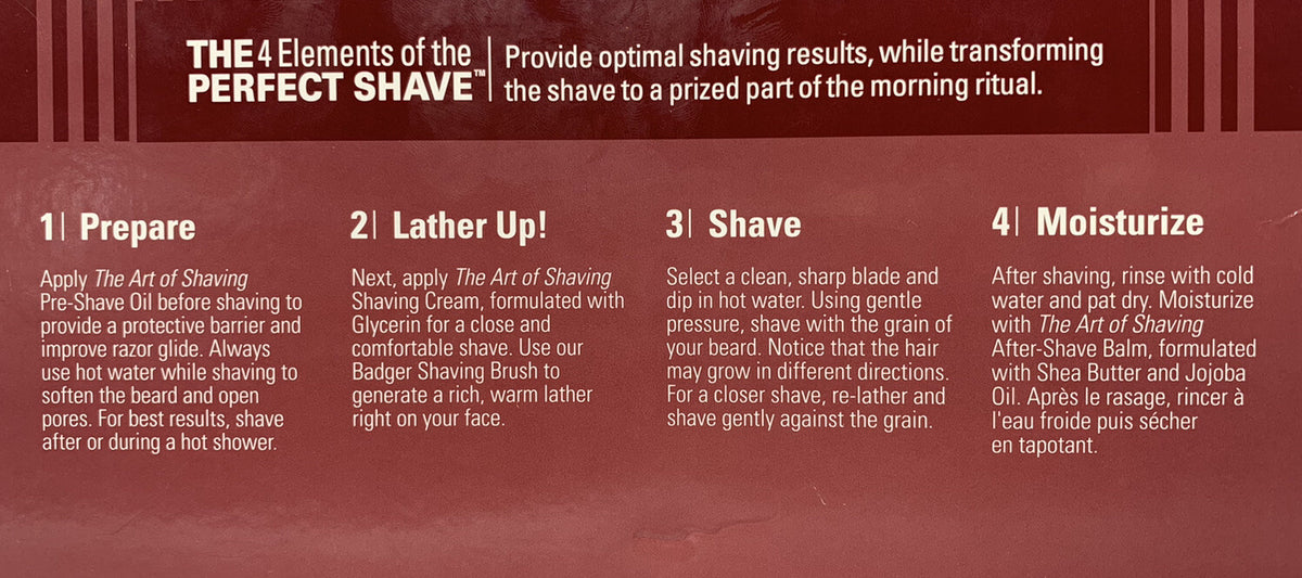 Sandalwood Essential Oil Shaving Kit Travel Size - Grooming Gift Set