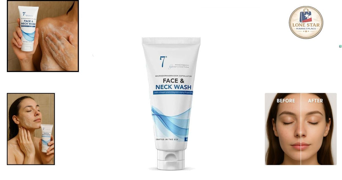 Aloe Vera Microdermabrasion Cream - Exfoliating Scrub for Acne & KP,