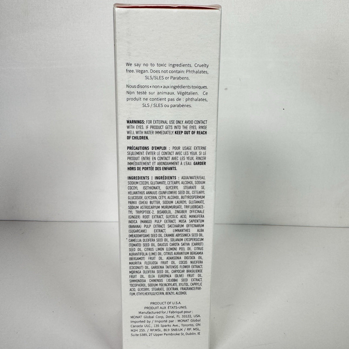 Monat Be Gentle Creamy Facial Cleanser 4 Oz - Sealed, New