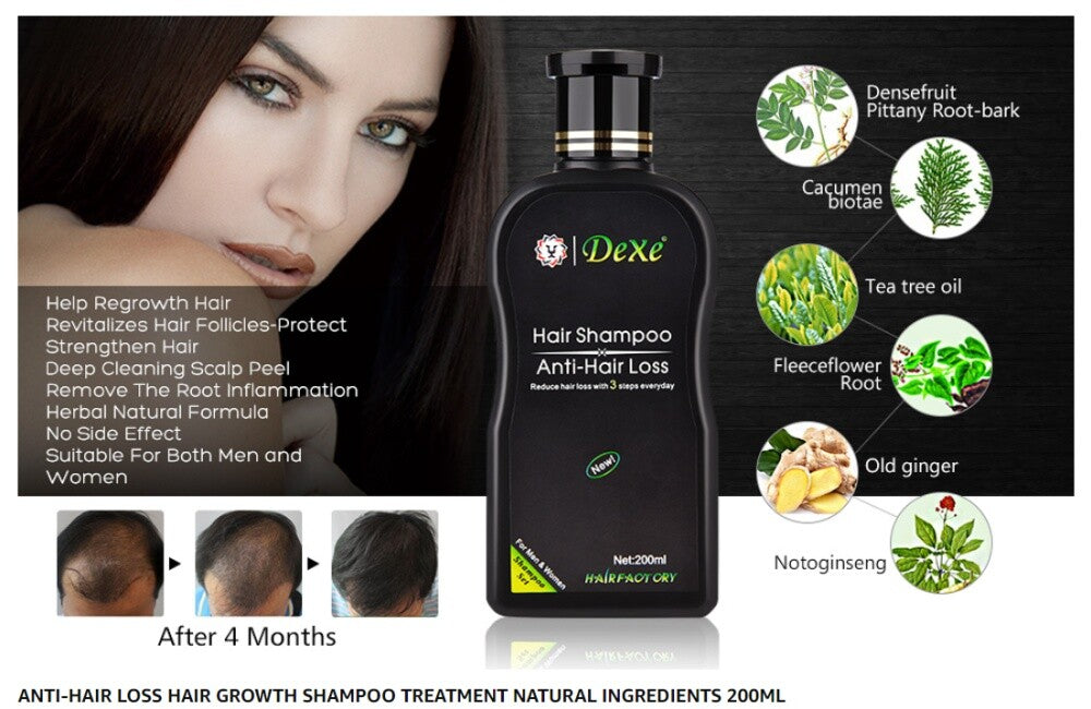 Anti-Hair Loss Shampoo for Men & Women - 200ml