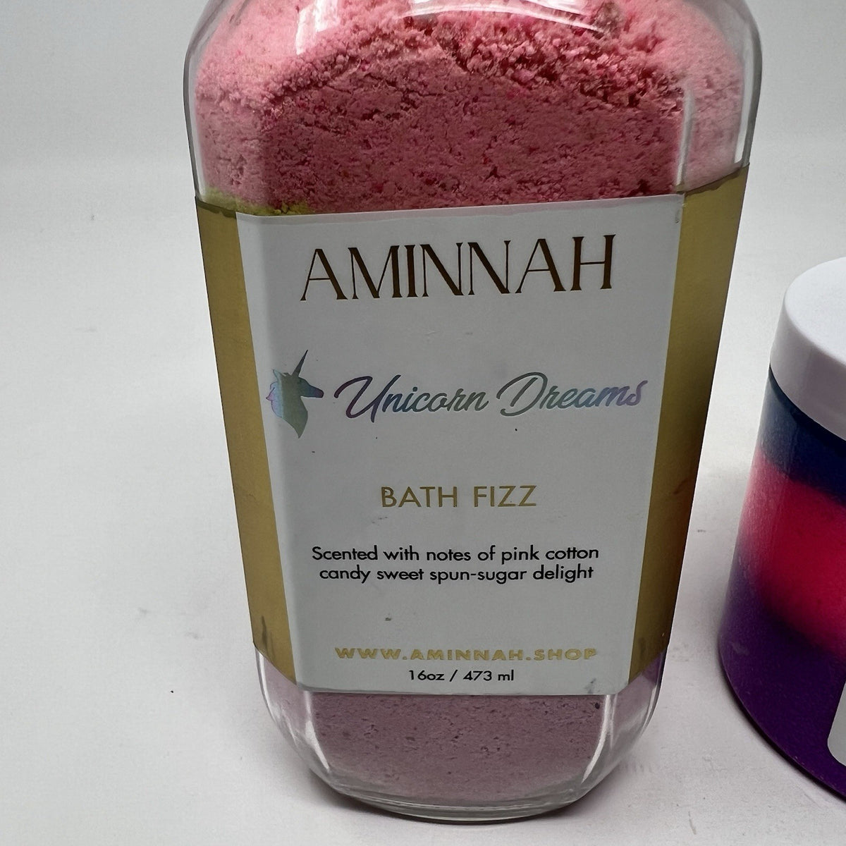 Mermaid Kisses & Unicorn Dreams Bath Gift Set with Sugar Polish & Bath Fizz