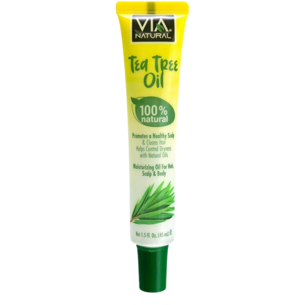Natural Tea Tree Oil for Hair & Skin Moisturizing - Pack of 4, 1.5 Fl Oz Each