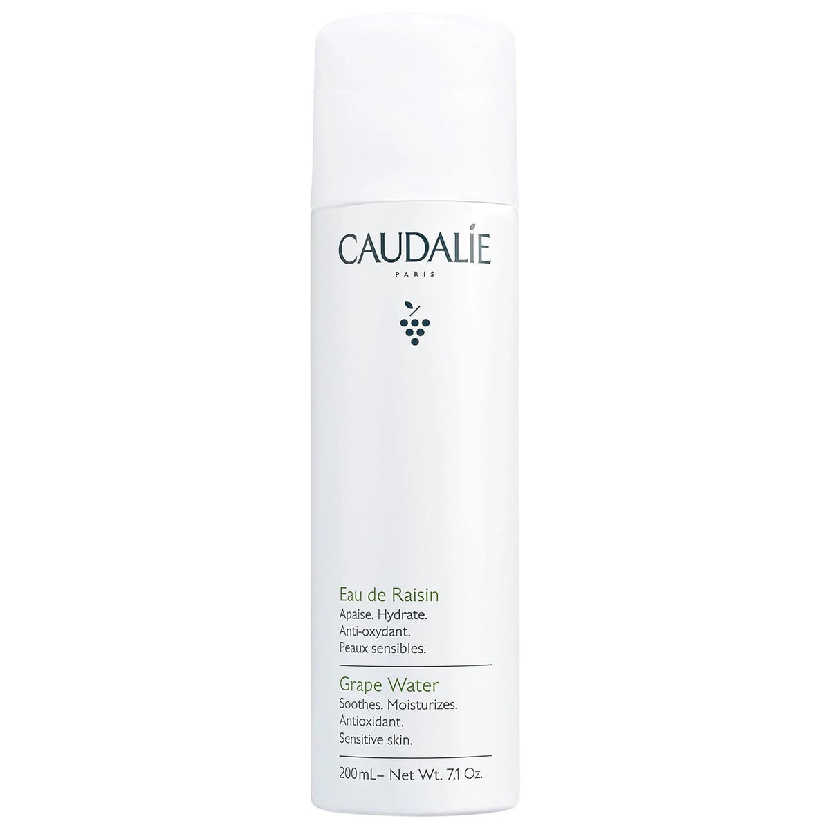 Organic Grape Water Facial Mist 200ml | Hydrating Skin Spray