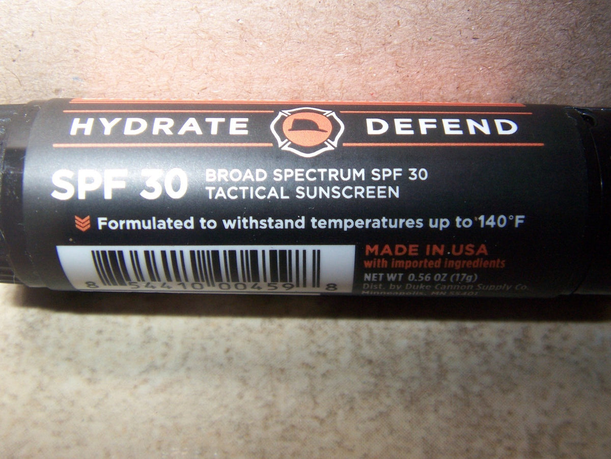 Tactical Sunscreen Lip Balm with SPF 30 - Large 0.56 oz, Blood Orange Mint