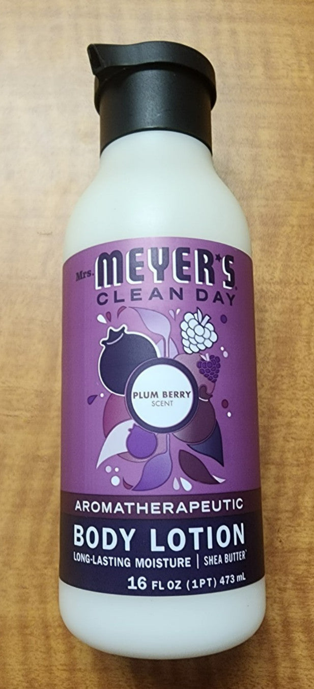 Mrs. Meyer's Clean Day Body Lotion, Plum Berry, 16 oz - Pack of 6