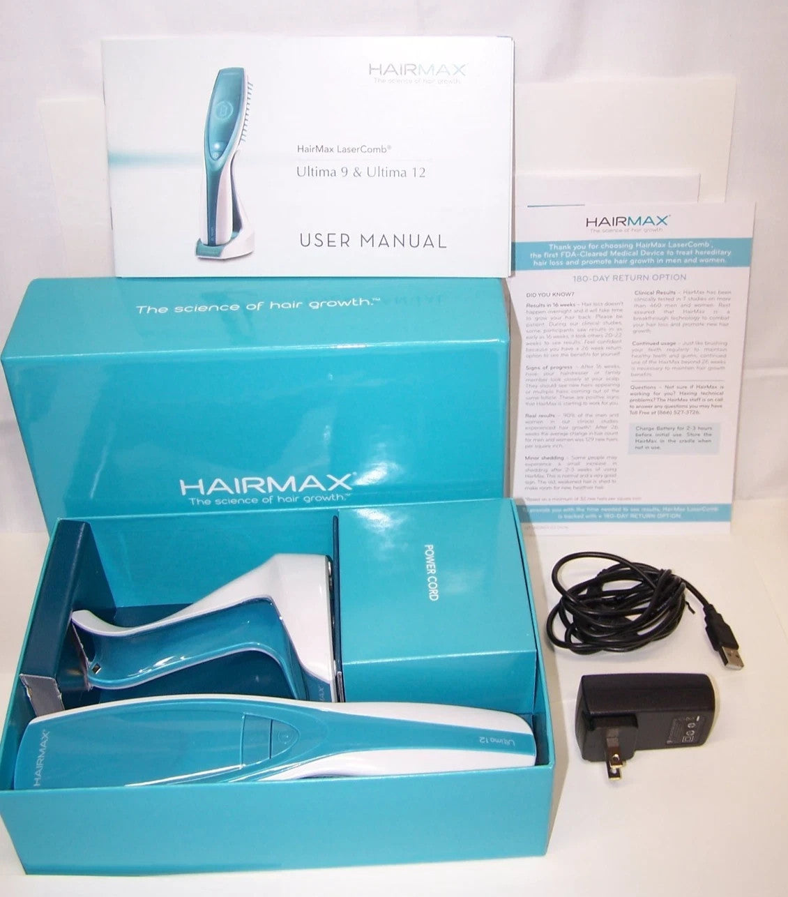 Hairmax Ultima 12 LaserComb - Laser Hair Regrowth Device