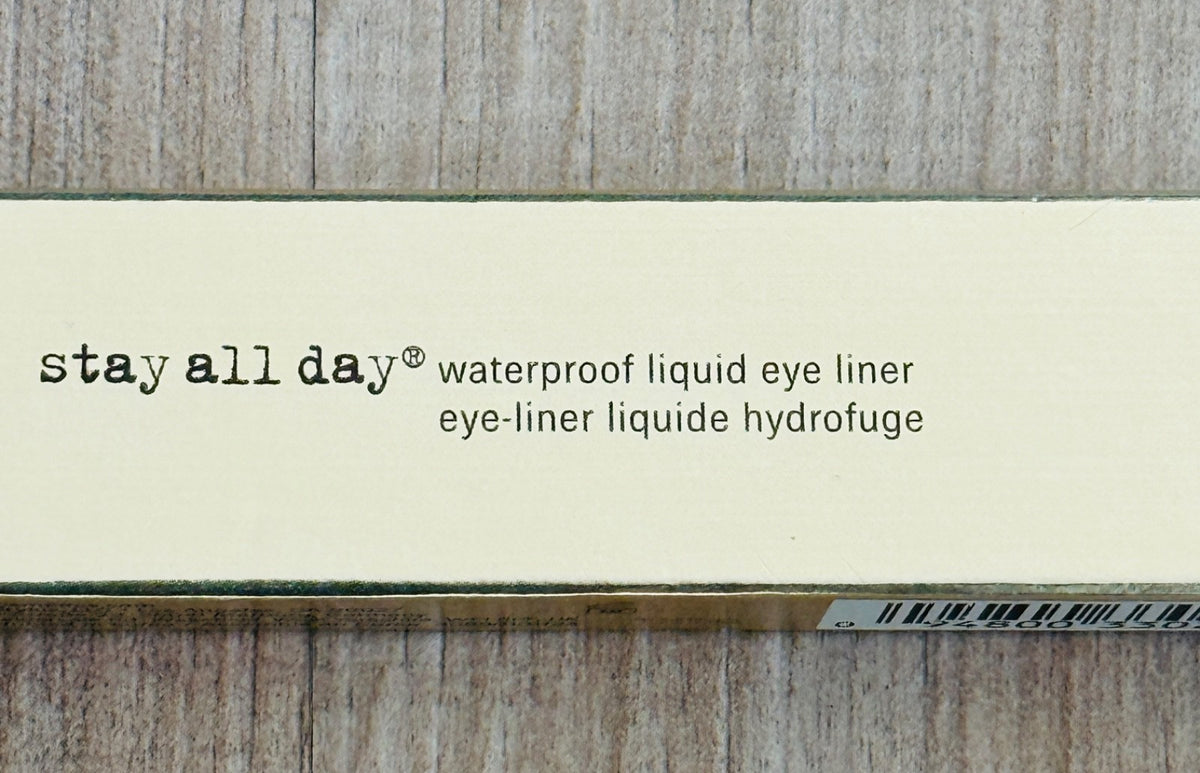 2 Pack Waterproof Liquid Eye Liner - Intense Black, Long-Lasting, Smudge-Proof
