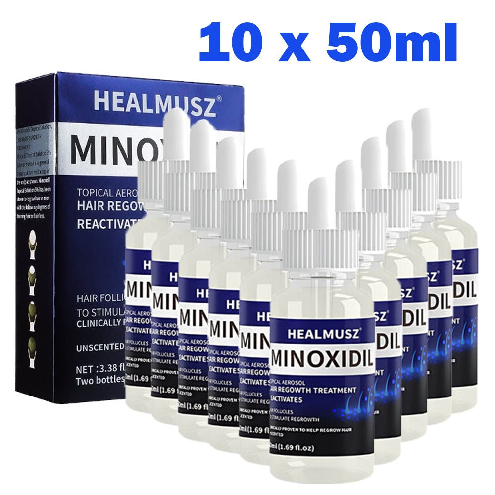 Minoxidil 5% Hair Regrowth Solution for Men - Topical Treatment