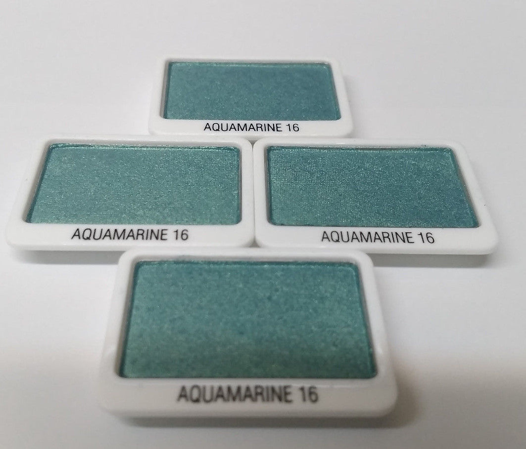 Elizabeth Arden Aquamarine 16 Blue Green Eye Shadow - .09oz Tester