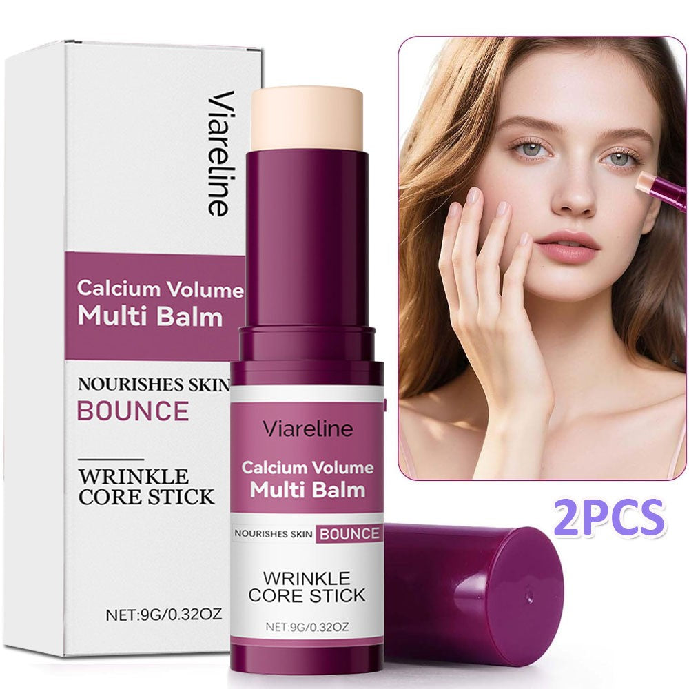 Hydrating & Firming Calcium-Infused Multi Balm Stick for Wrinkles & Skin Elasticity