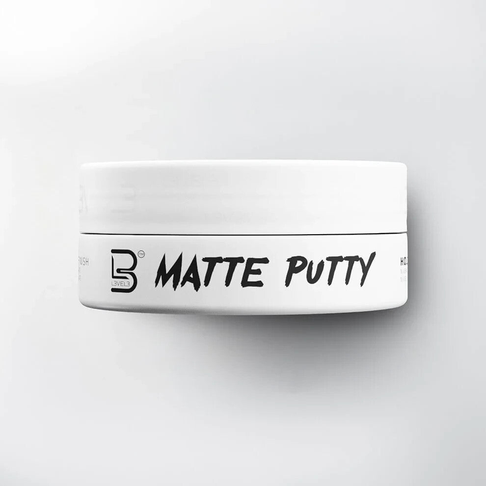 Level 3 Matte Putty Hair Styling Clay - Medium Hold, 5.07 fl oz