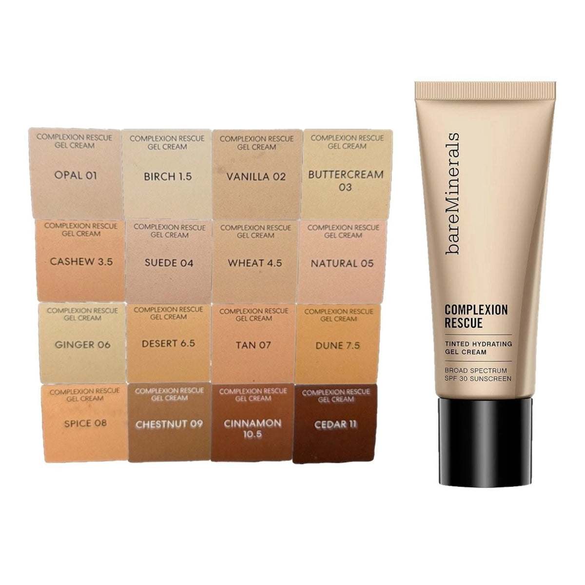 Hydrating Tinted Gel Cream SPF 30 - Sheer to Light Coverage, All Shades