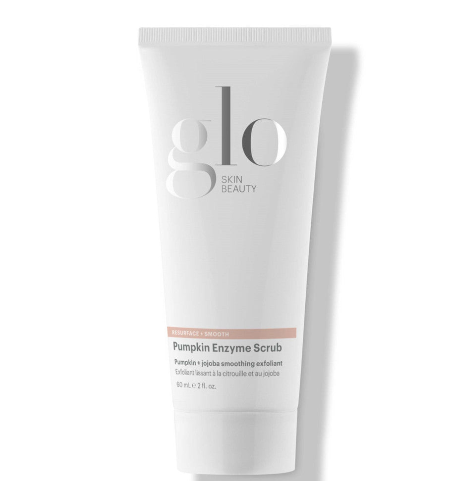 Glo Skin Beauty Pumpkin Enzyme Scrub SOOTHING EXFOLIANT 2 oz 60 ML