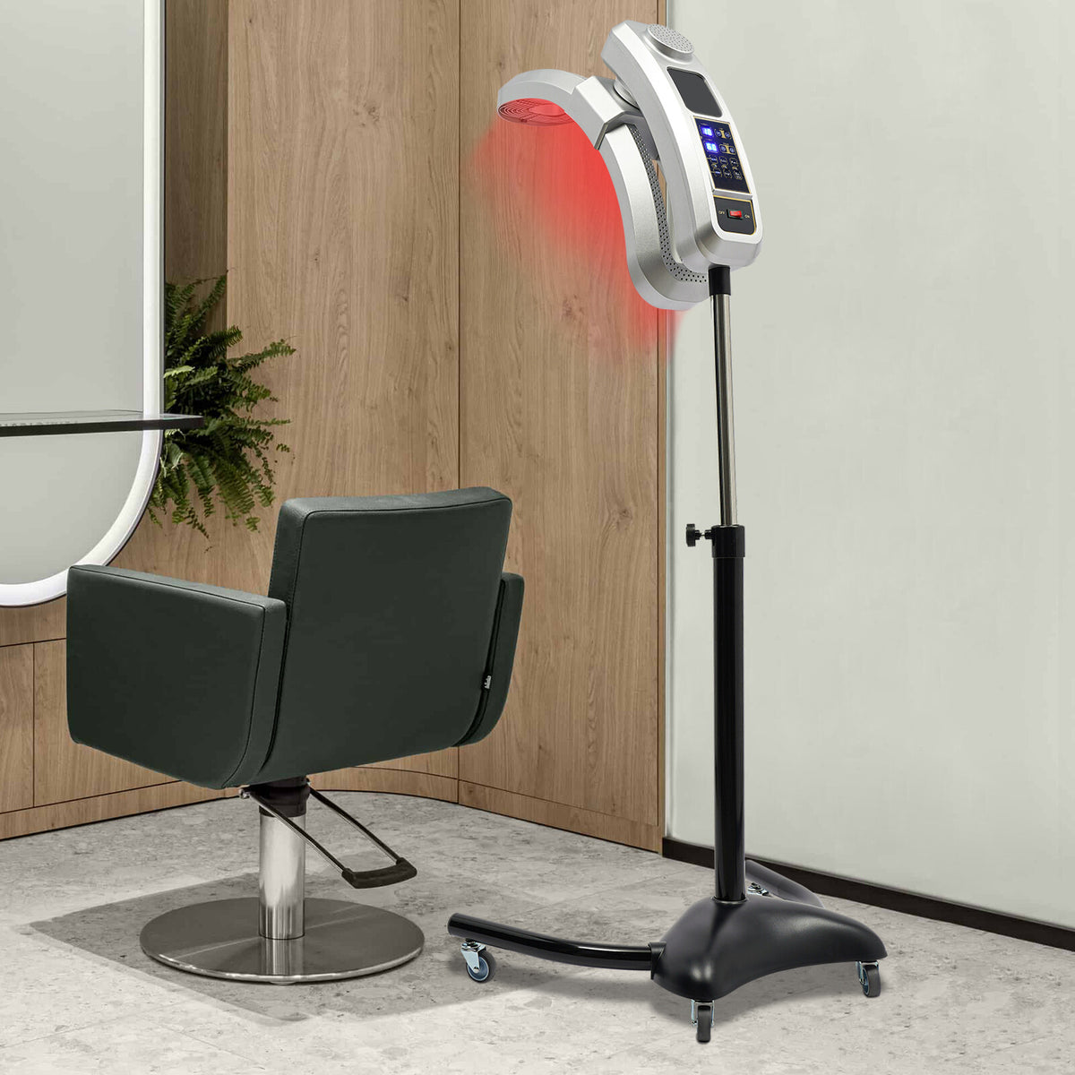 Adjustable Vertical Hairdressing Heater & Cold Iron Hair Dryer 900-950W