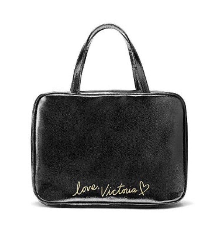 Travel Makeup & Cosmetic Case with Petal Edge Design