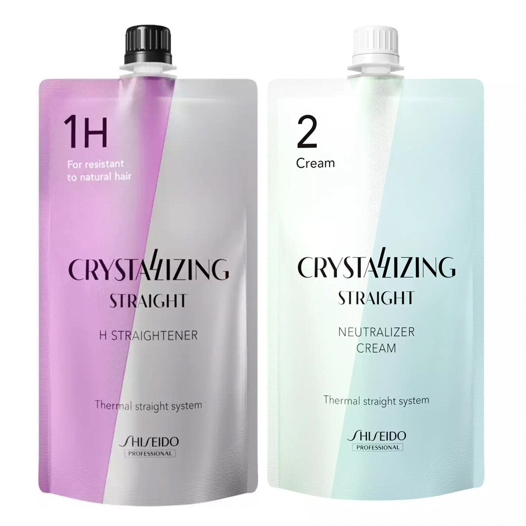 Shiseido Crystalizing Straightening Hair Treatment Set 400g - Hard