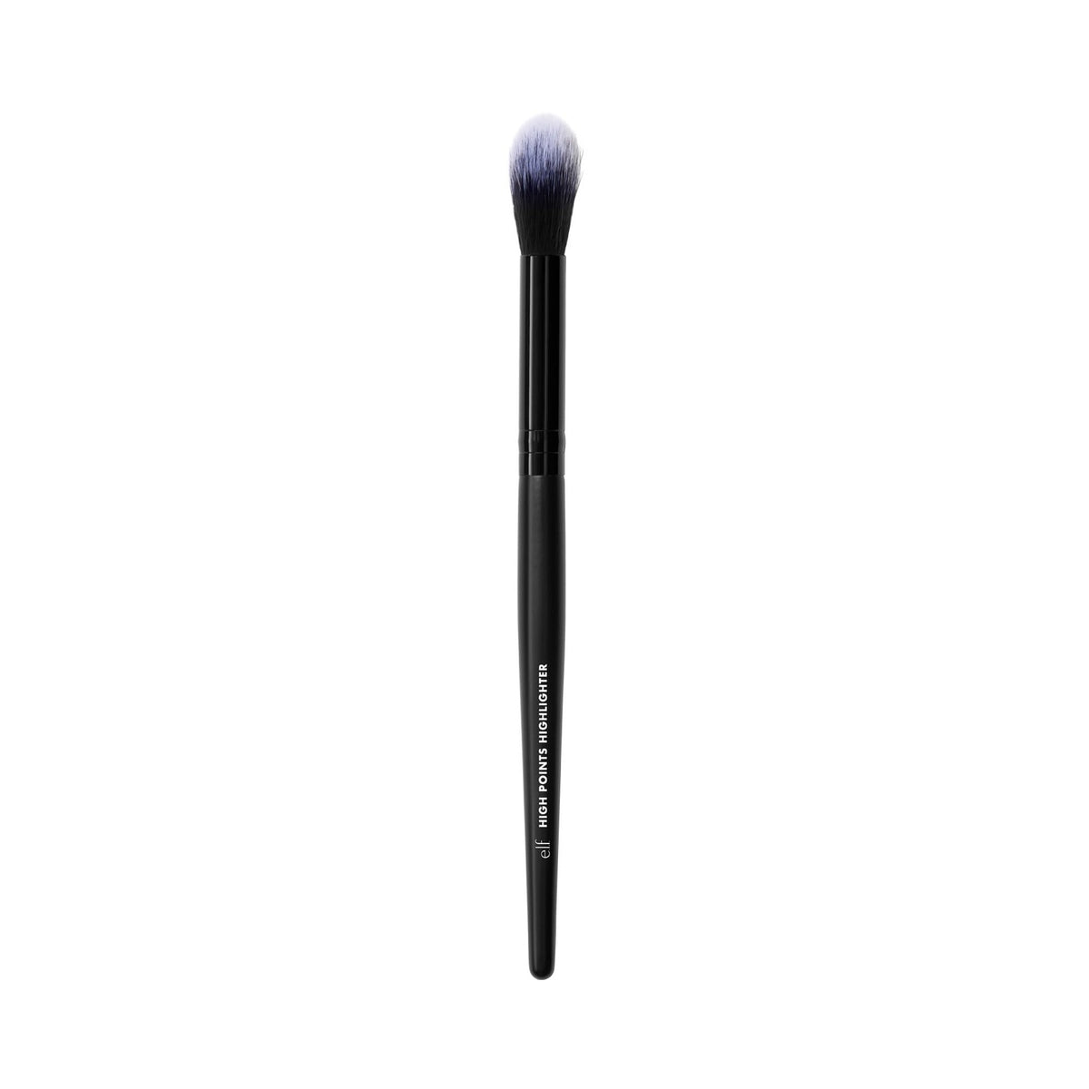 e.l.f. High Points Highlighter Brush - Soft Makeup Brush, Black