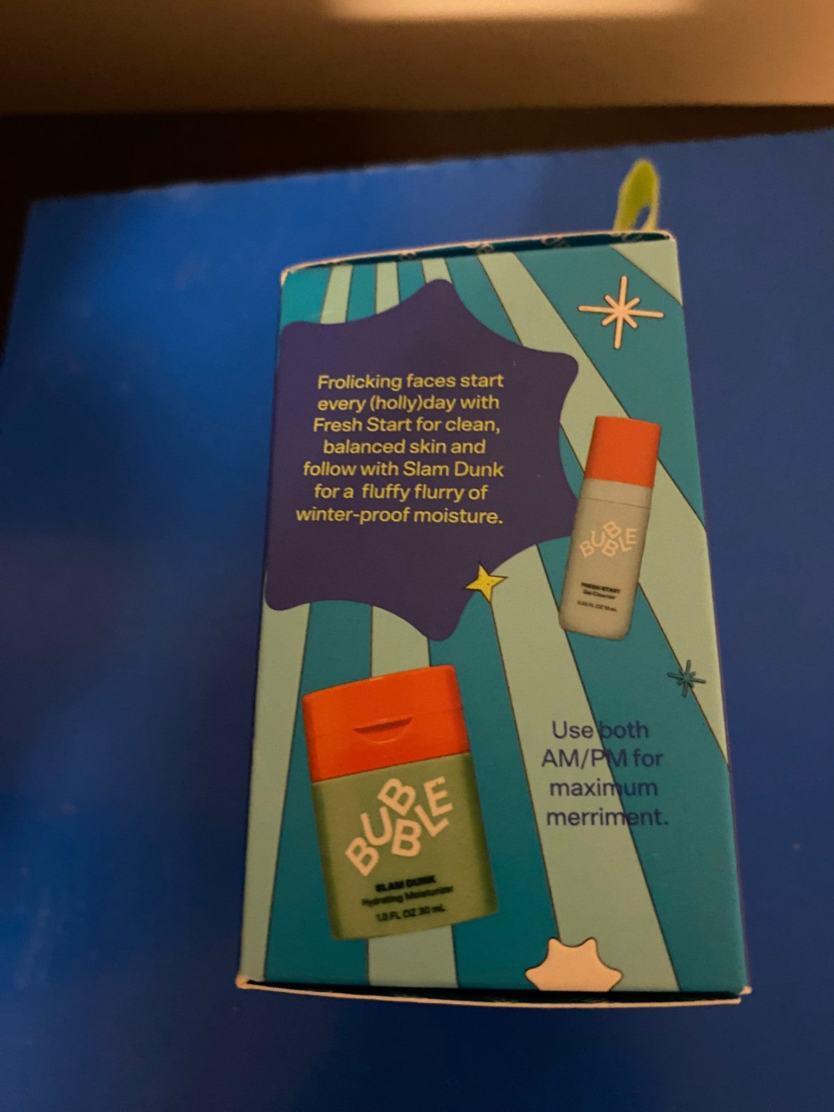 Bubble Skin Care Polar Pair Holiday Gift Set - Moisturizer & Gel Cleanser