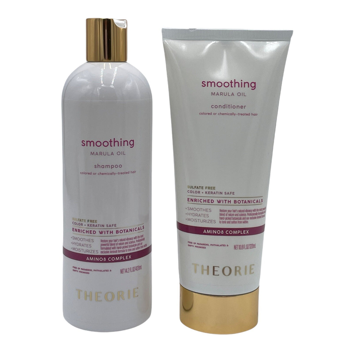 Theorie Smoothing Marula Oil Shampoo & Conditioner Set Hydrate