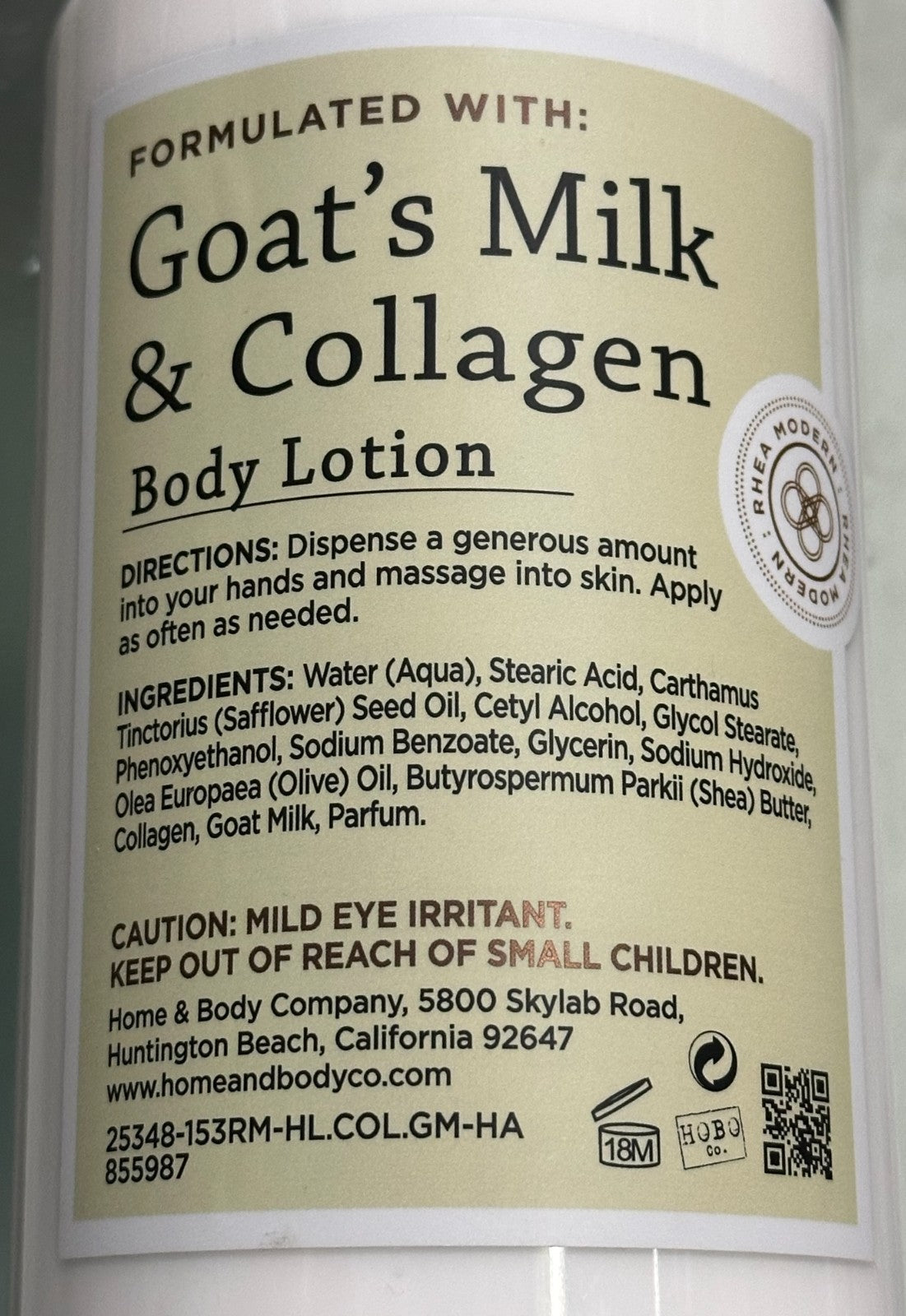 Goat's Milk & Collagen Body Lotion - 2-Pack