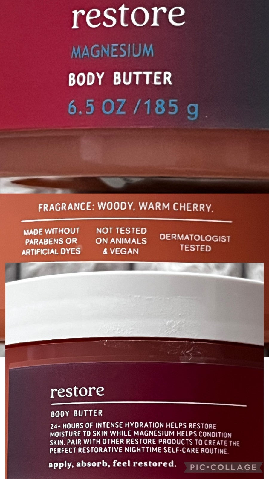 Body Butter Cream Moisturizer - Multiple Scents, 6.5-8 oz