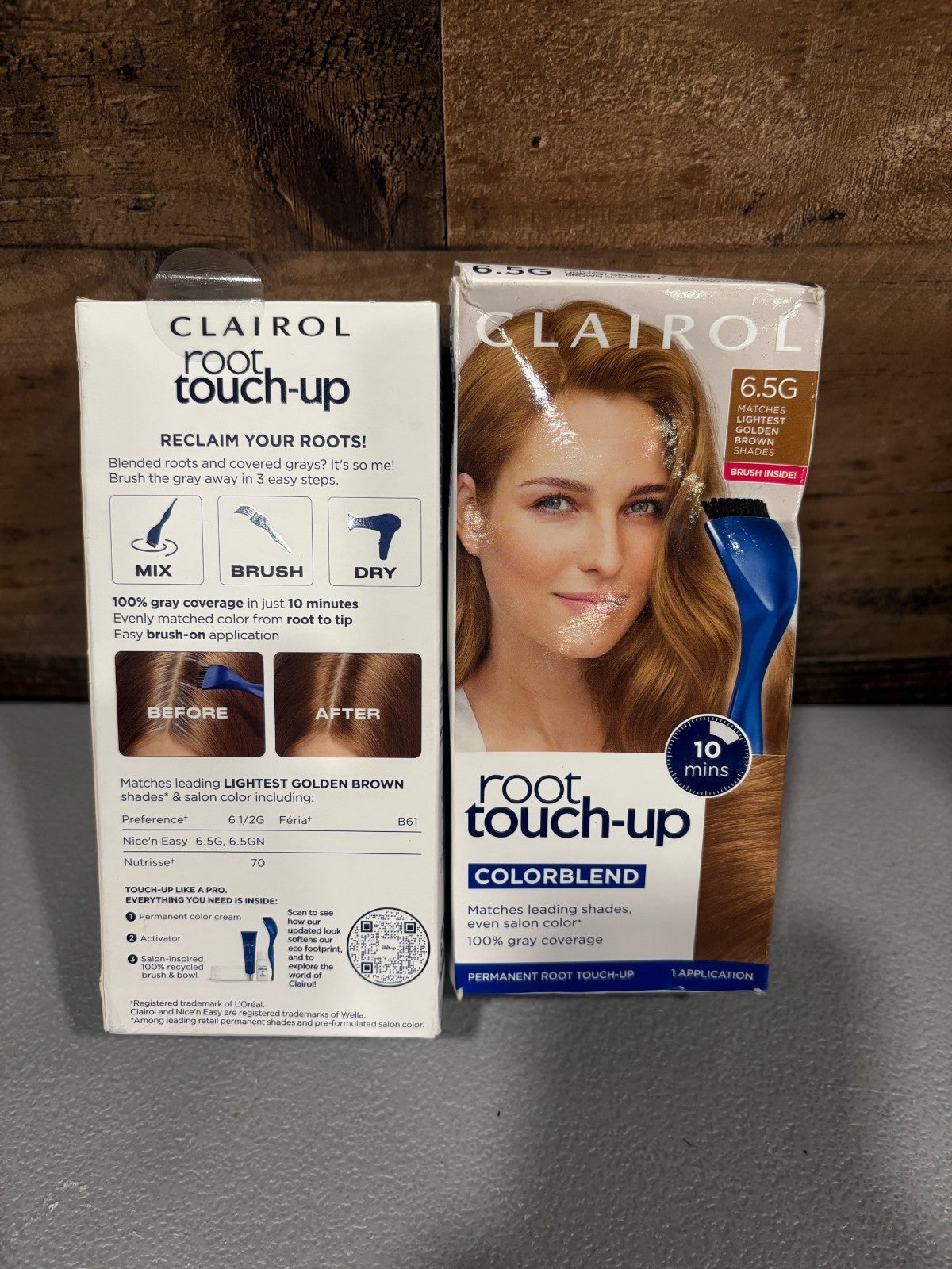 Root Touch Up #6.5G Lightest Golden Brown - 2 Pack