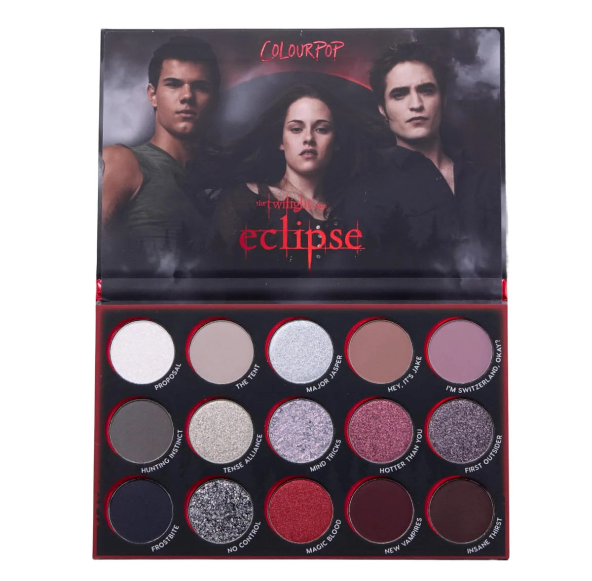 Limited Edition Twilight Saga Eclipse Eyeshadow Palette - 15 Moody Shades, Cruelty-Free Makeup