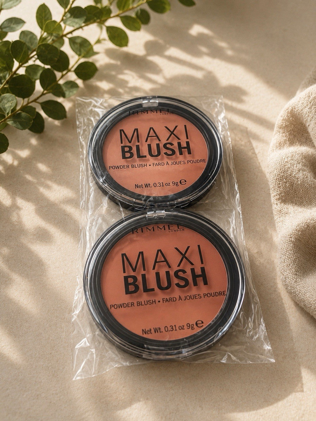 Maxi Blush Powder 004 Sweet Cheeks - 2 Pack, Face Makeup for Women