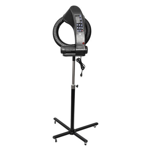 Professional 3-in-1 Infrared Hair Dryer & Roller Styling Tool - Salon Use
