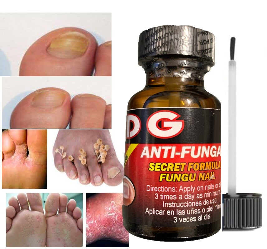 Anti-Fungal Support Gel for Toenails - Natural Nail Strengthener Duo