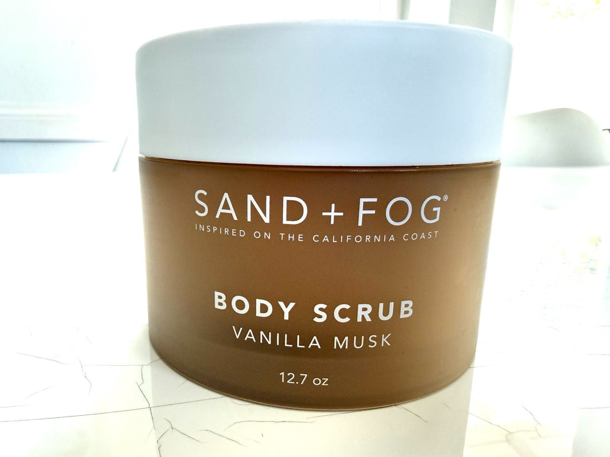 Sand & Fog Vanilla Musk Body Scrub 12.7 o Exfoliating Sugar | Warm
