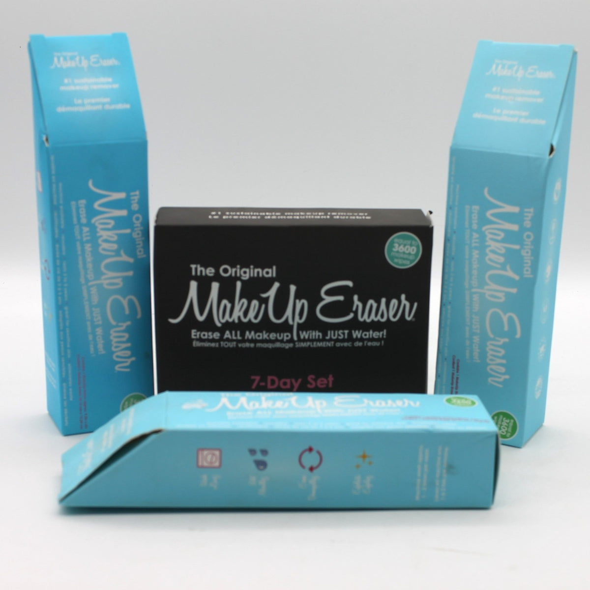 Makeup Remover Cloth Set - Reusable 7-Day & 9.5-Inch Makeup Erasers