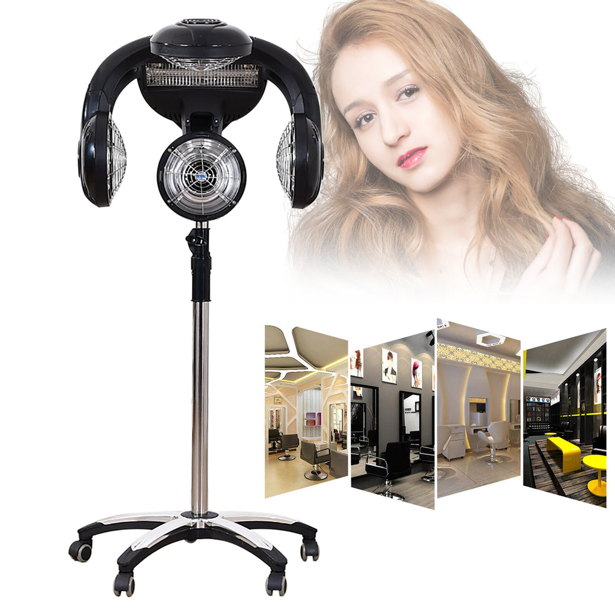 Professional Infrared Hair Dryer Processor 1400W