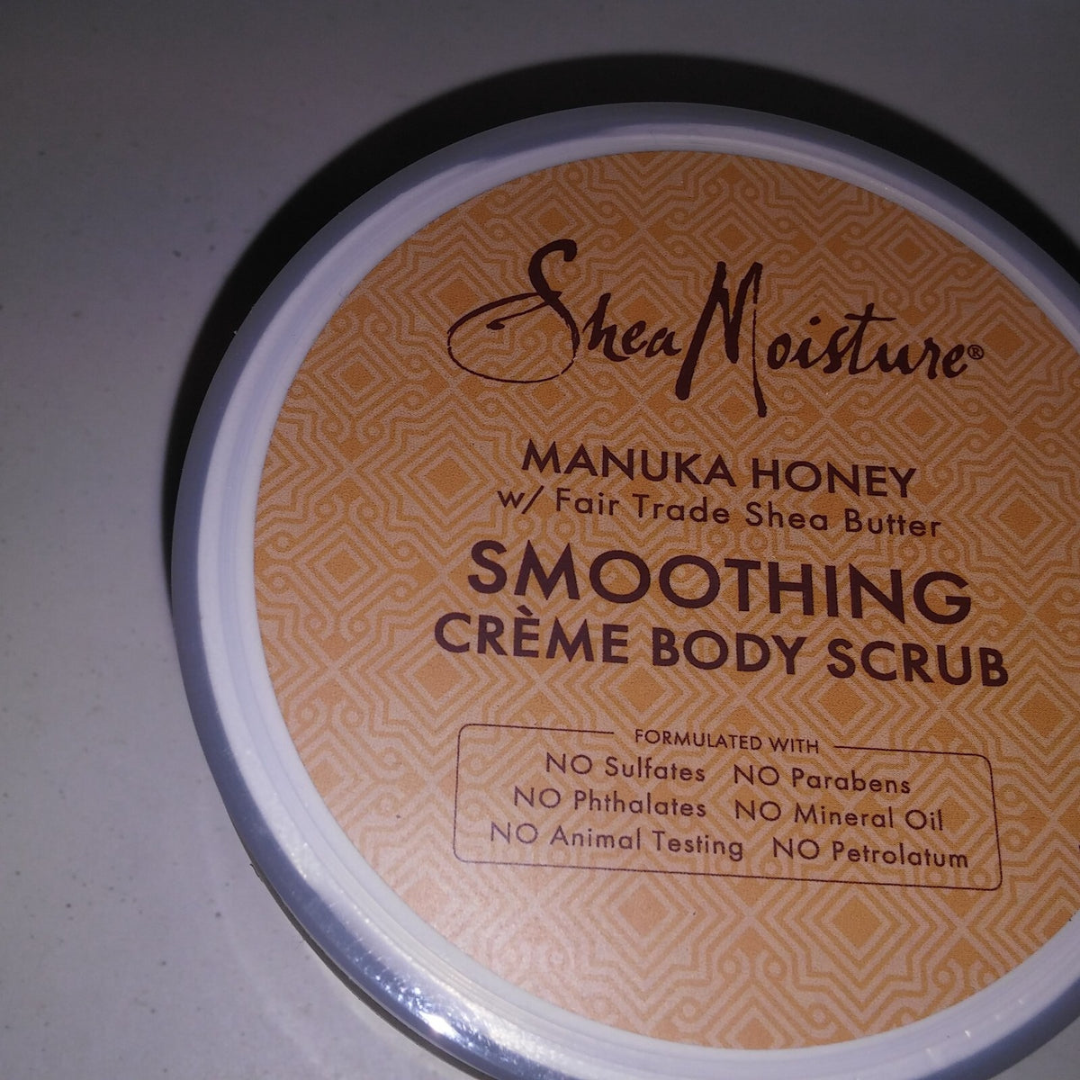 Shea Moisture Manuka Honey Soothing Creme Body Scrub 11.3oz