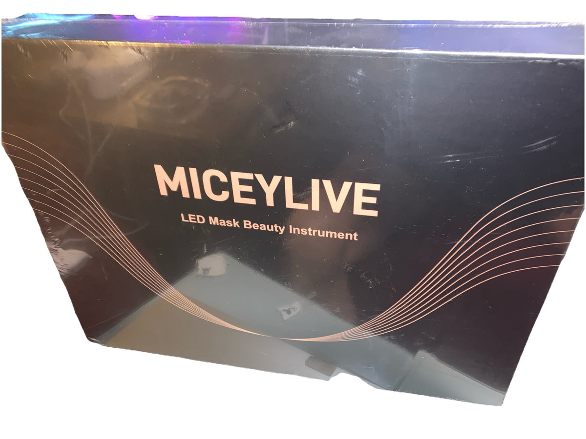 Red Light Therapy Face Mask - LED Skincare, 3 Modes