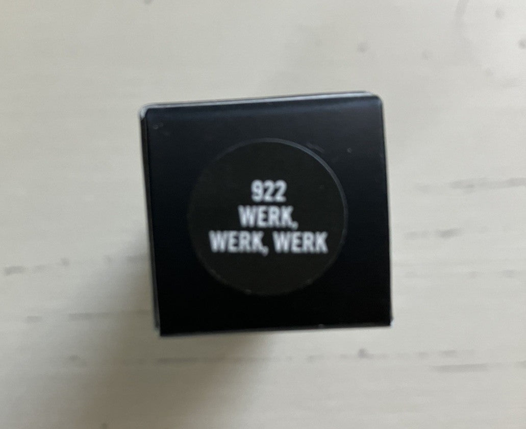 MAC Powder Kiss Lipstick 3-Pack - Matte Lip Color Set, #922 WERK