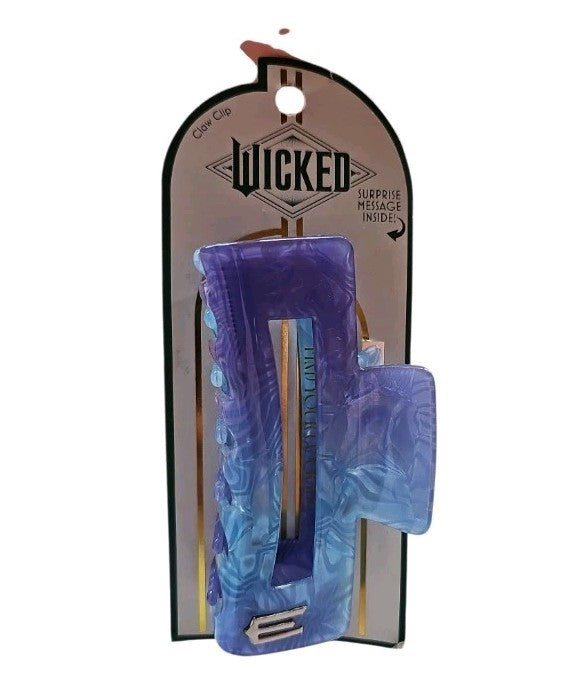 Scunci x Wicked Claw Clip Blue Swirl Limited Edition
