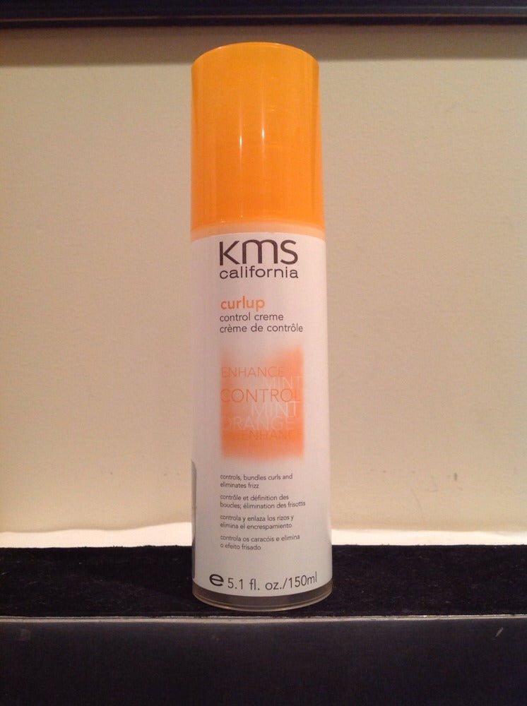 KMS California Curlup Control Creme 5.1 oz for Curly Hair Styling