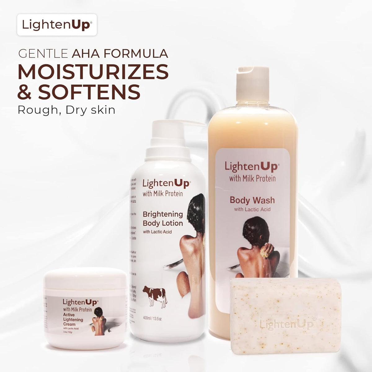 Brightening Milk Protein Body Lotion 13.5 oz - Skin Tone Even & Hydrating