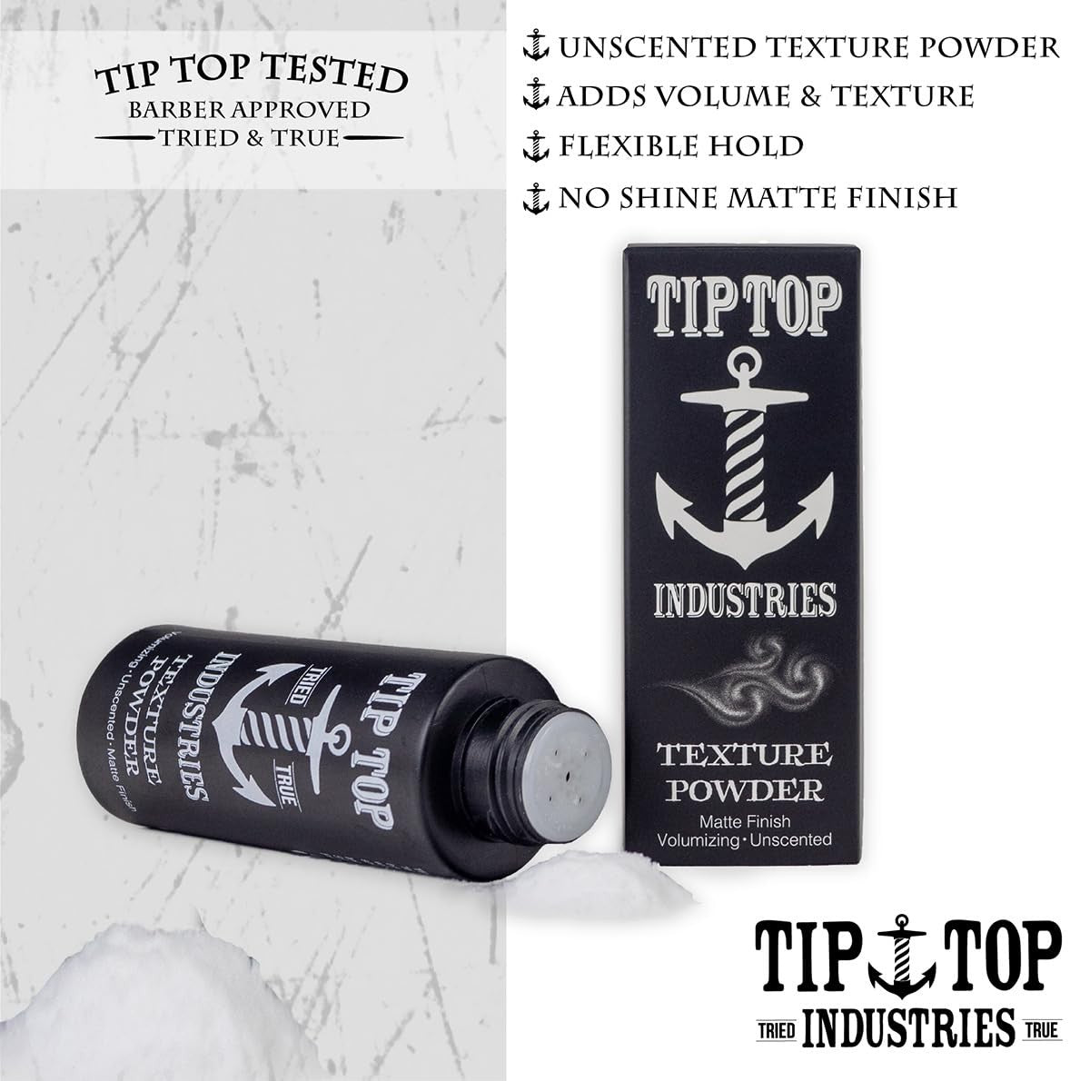 Volumizing Texturizing Styling Powder Unscented 0.7oz for Hair Volume & Matte Finish