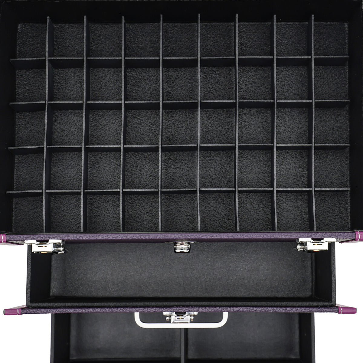 Professional Rolling Makeup Organizer Case with Large Capacity & Durable Design