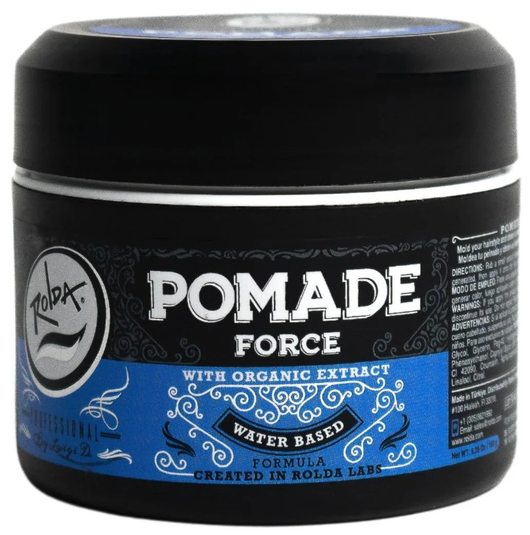 Water-Based Hair Pomade for Men - Medium Hold & Shine, 5.29 oz
