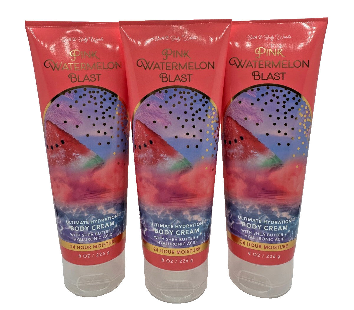 Watermelon Blast Body Cream Lotion 3-Pack - 8 oz