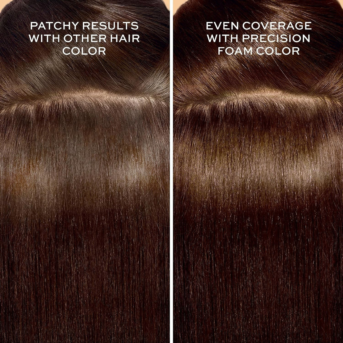Foam Hair Color Dark Natural Brown 4N with Conditioner