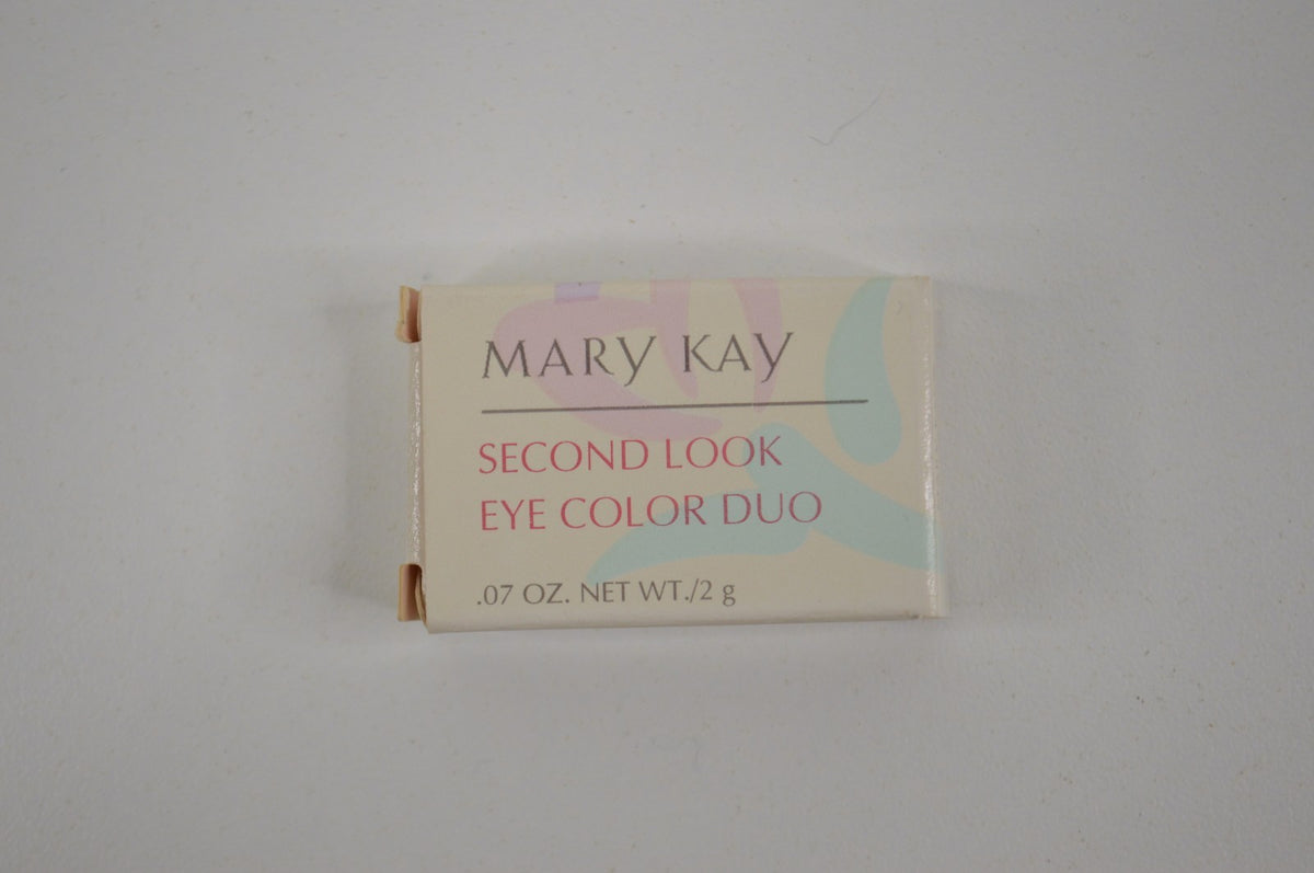 Mary Kay Second Look Eye Shadow Duo Backstage Blue 2633 - Discontinued