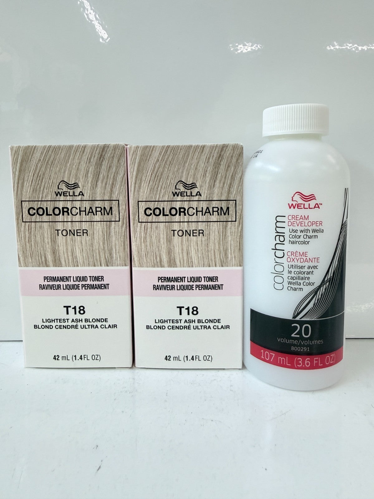 Ash Blonde Hair Toner T18 - 1.4 oz