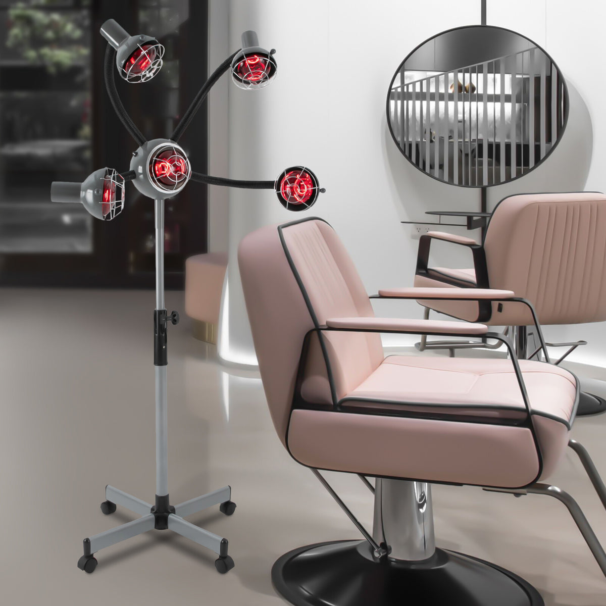 Infrared Hair Drying & Styling Lamp for Salon Hair Perming & Dyeing