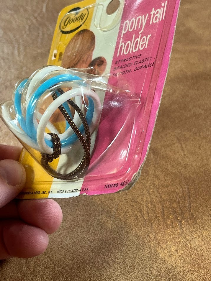 Goody Ponytail Holder Sealed 1970s New Vintage 4651